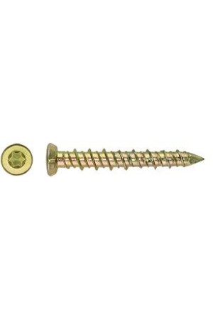шуруп по бетону 7,5*182 шлиц Torx №3, желтый цинк