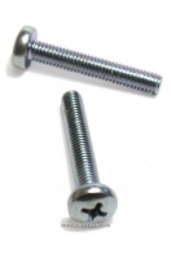 винт DIN7985 4*40 полусф, полная резьба
