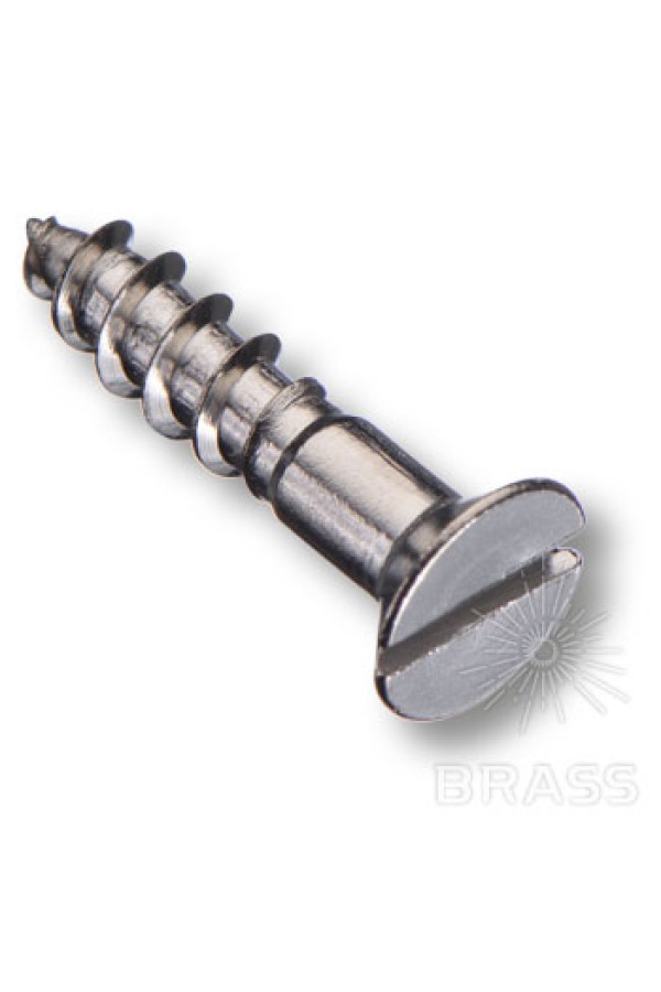 Brass шуруп с потайной головкой прямой шлиц DIN 97, А2 3,5x16 PU=S