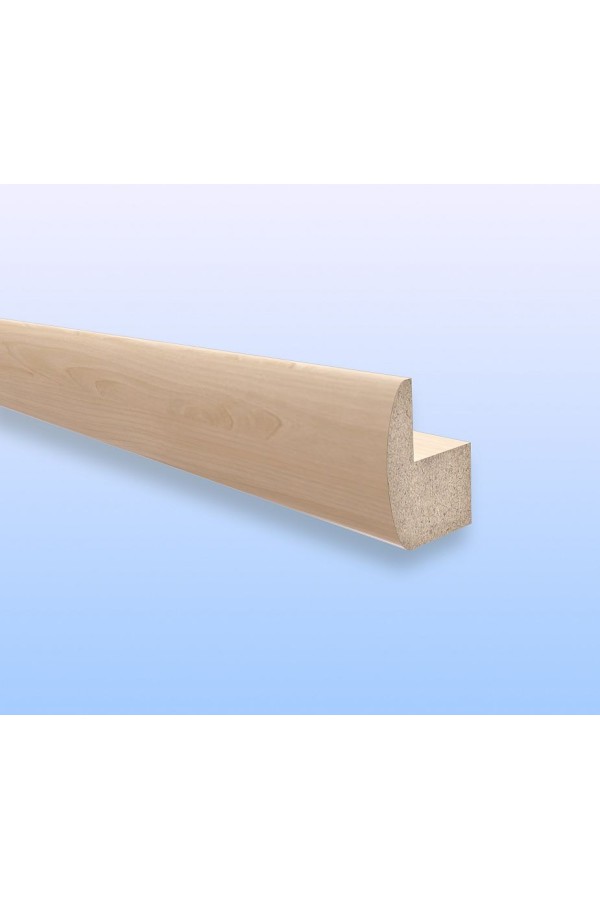 кромка-карниз №300 (ст 1045) д/купе 25*35*2800 ПВХ эмаль ваниль 1006