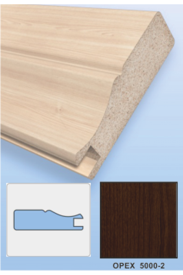 профиль № 42/ 21*60*10*2800 ПВХ орех 5000