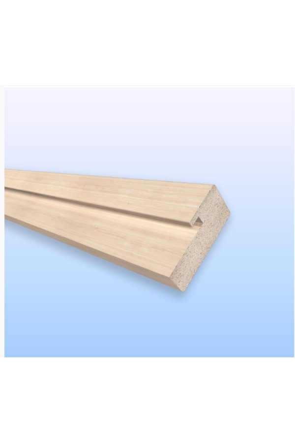 профиль № 51/ 22*47*4*2800 ПВХ чёрная ikea