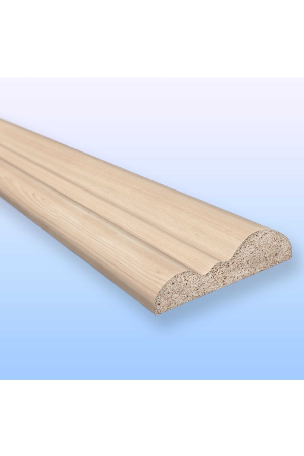 накладка МДФ № 1 / 6*20*2800 ясень шимо тёмный