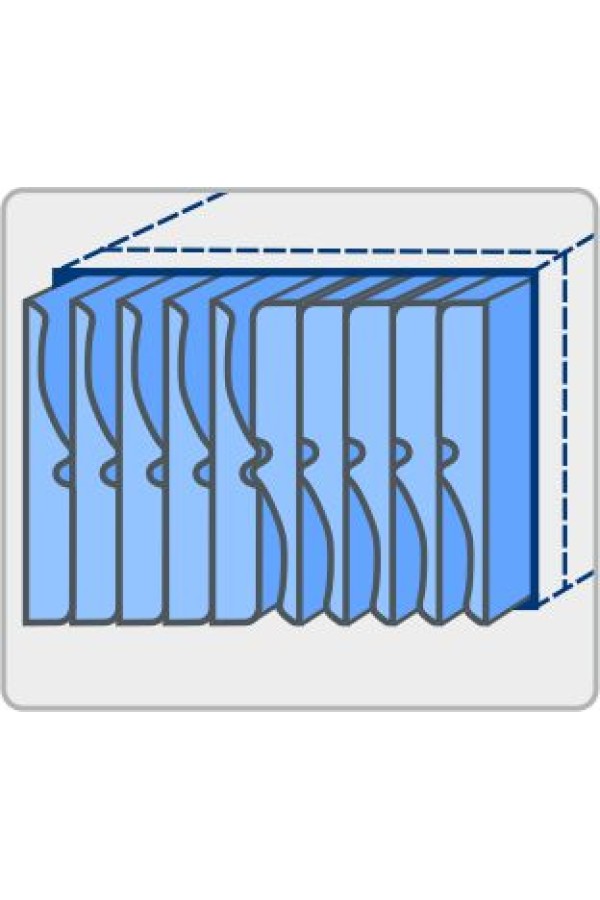 накладка МДФ № 5 / 8*58*2800 дуб милано