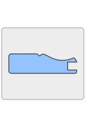 профиль рамочный № 42/ 21*60*10*2800 МДФ чёрная ikea