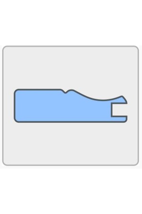 профиль рамочный № 42/ 21*60*10*2800 МДФ чёрная ikea
