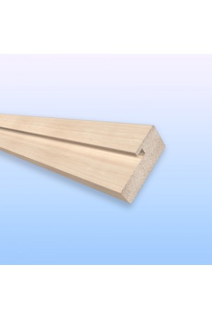 профиль рамочный № 51/ 22*47*8*2800 МДФ серебро