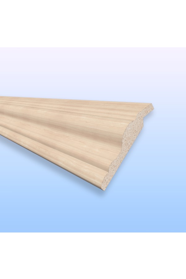 карниз № 101/ 16*80*2800 МДФ белый