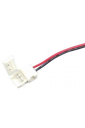 Коннектор для светодиодной ленты SMD3528 с проводом односторонний