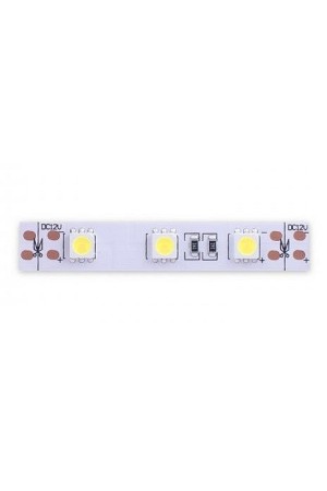 Лента светодиодная SMD5050 (60 диодов на метр) 12В 14,4Вт/м холодный белый, катушка 5м