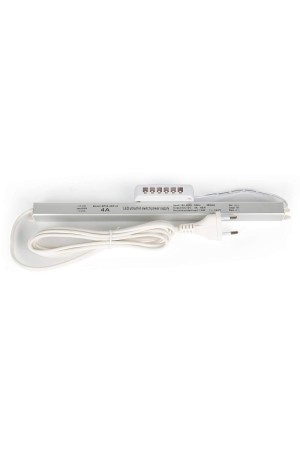 трансформатор 12V/48W, кабель 2м с евровилкой, 6 разъемов MiniPlug, 18*18*232мм/ 301024