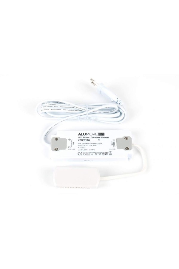 трансформатор 12V/72W, кабель 2м с евровилкой, 12 разъемов MiniPlug, 19*19*452/301026