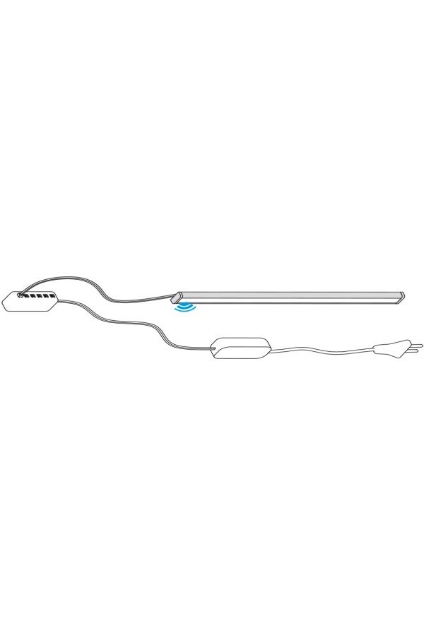 светильник CORNER Touch Master Universal с датчиком касания, 1850мм, 18Вт,12В,золото