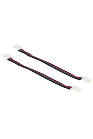 коннектор для ленты RGB с проводом двусторонний