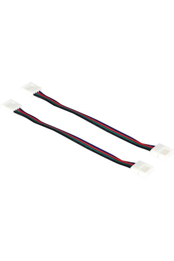 коннектор для ленты RGB с проводом двусторонний