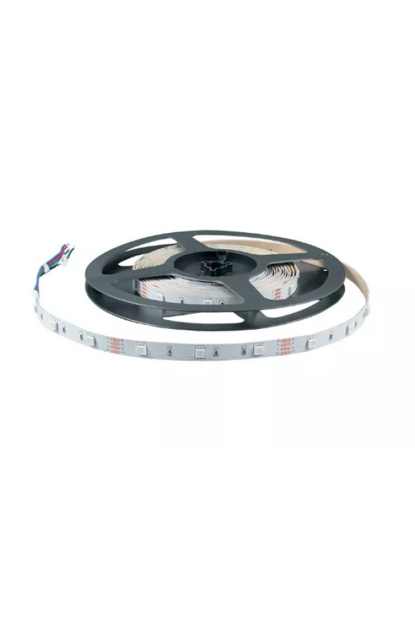 светодиодная лента 14.4Вт/м SMD5050 (60 д/метр), IP20, RGB
