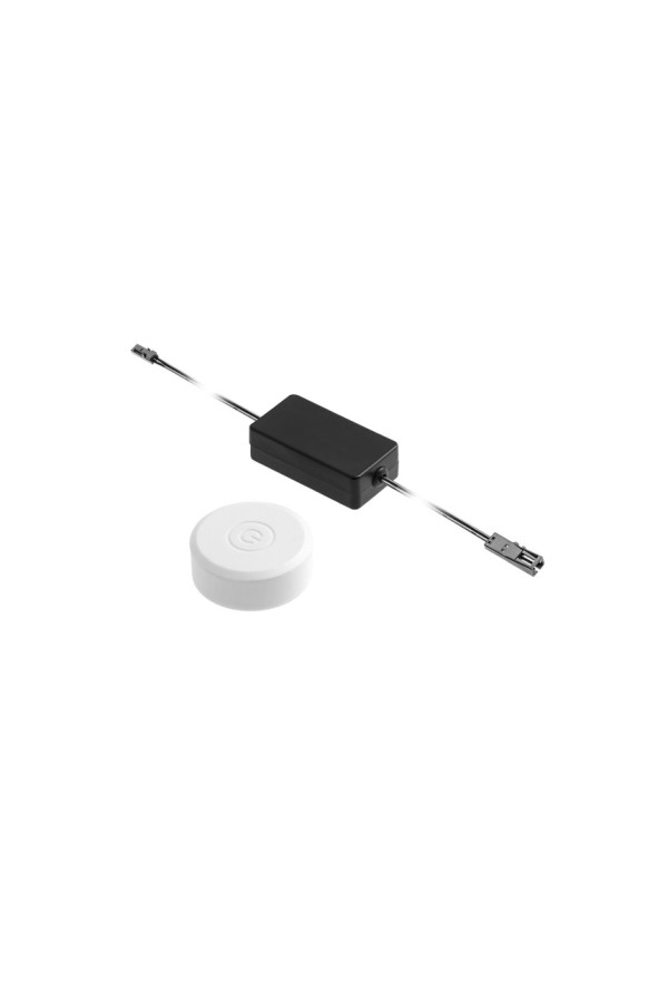 GTV выключатель сенсорный беспроводной ON-OFF, 12V, 60W, белый /AE-WDBP1-10N
