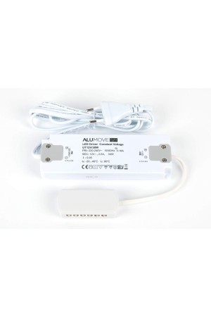 трансформатор UT12V/30W, IP20, кабель 2м, 12 разъемов MiniPlug, 16*53*155 без деммирования/301003-AC