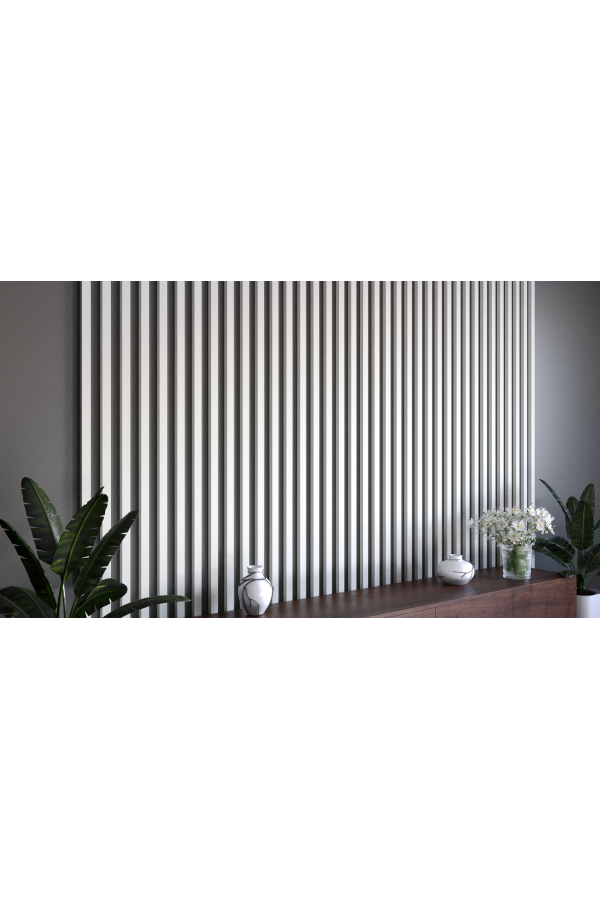 рейка интерьерная МДФ 22*30*2800 белый