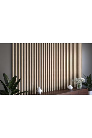 рейка интерьерная МДФ 22*30*2800 дуб сонома