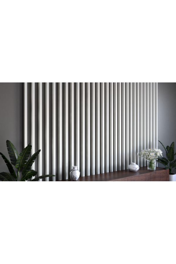 рейка интерьерная МДФ 40*30*2800 белый