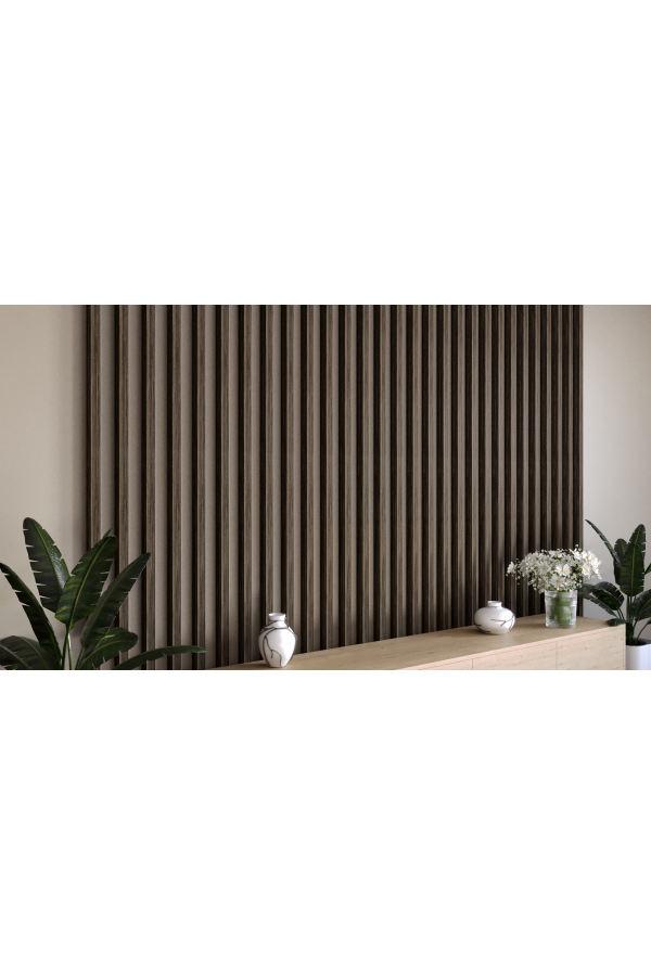 рейка интерьерная МДФ 40*30*2800 анкор темный