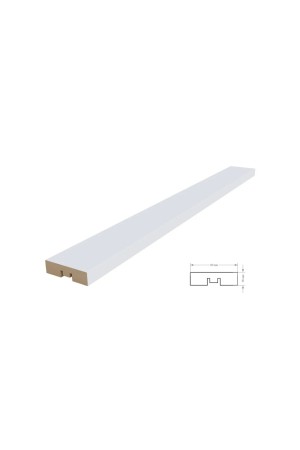 рейка интерьерная МДФ 16*60*2800 дуб сонома