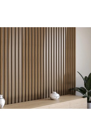 рейка интерьерная МДФ 22*30*2800 дуб крафт табачный