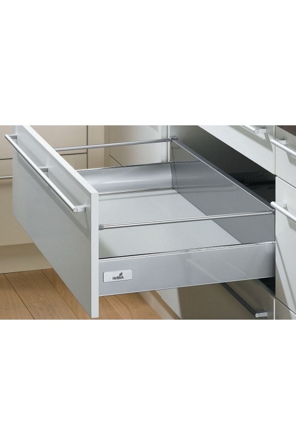 Круглый рейлинг для ящика InnoTech 520мм серый 1063677 Hettich