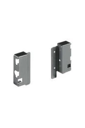 Держатель задней стенки ящика InnoTech 70мм правый серый Hettich
