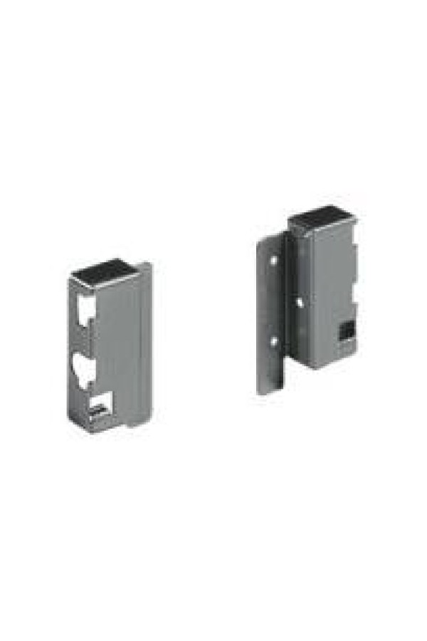 Держатель задней стенки ящика InnoTech 70мм правый серый Hettich