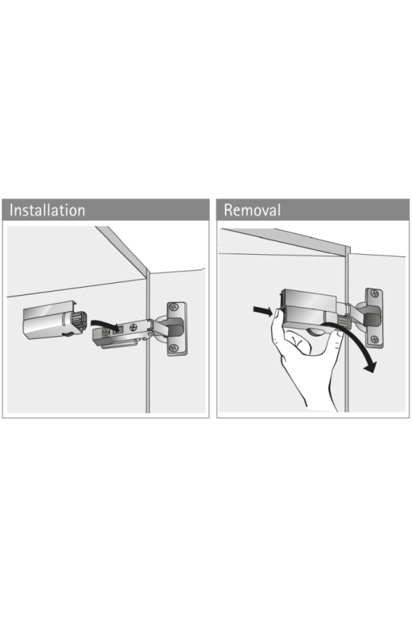 Амортизатор Silent System для смежных петель Intermat 60577 Hettich