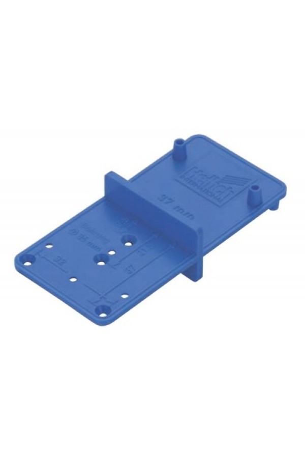 Шаблон MultiBlue для разметки отверстий под петлю, монтажные планки и стяжки 351 Hettich
