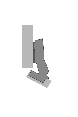 Петля мебельная угловая Sensys 8639i 30 градусов с доводчиком 9088016 Hettich