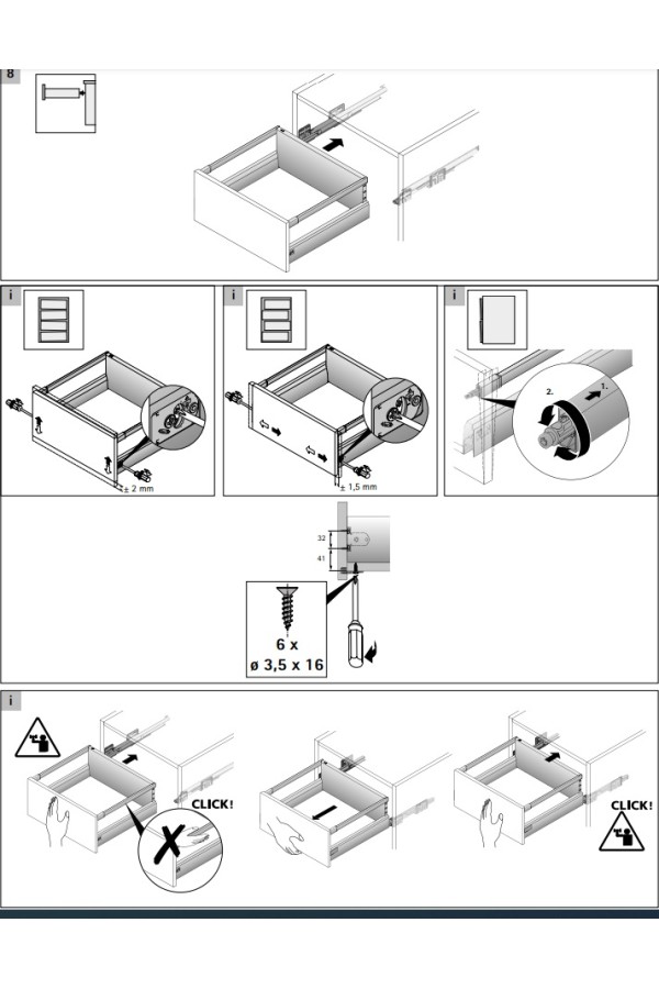Выдвижной ящик ArciTech 94*300мм, БЕЗ направляющих серебристый 9150679 Hettich