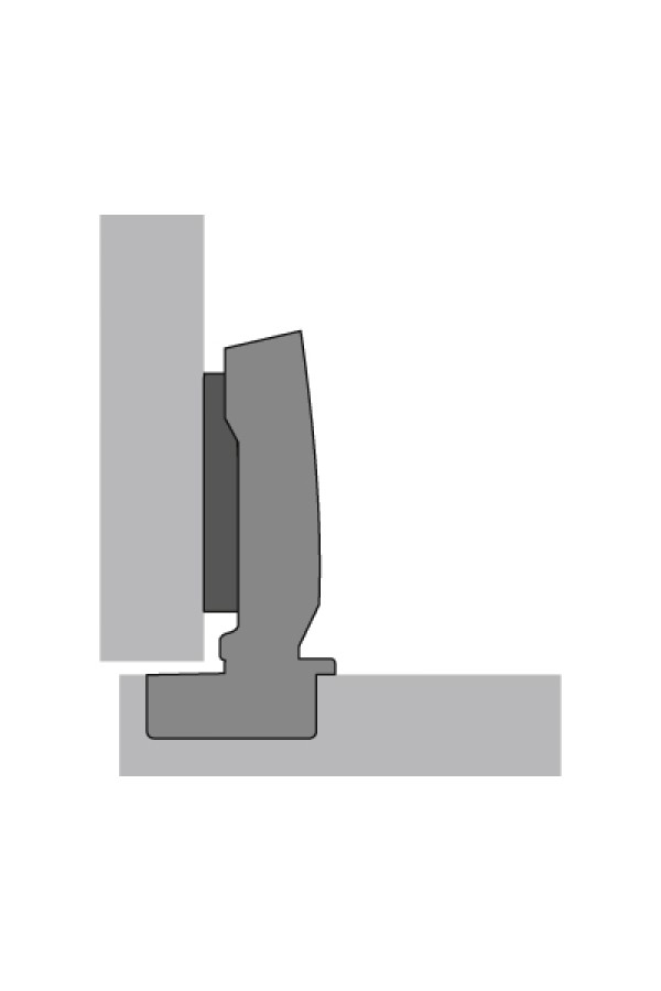 Петля мебельная накладная Sensys 8631i 95 градусов 9090260 Hettich