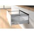 Выдвижной ящик InnoTech Atira с релингом 176*470мм серебристый 9228913 Hettich