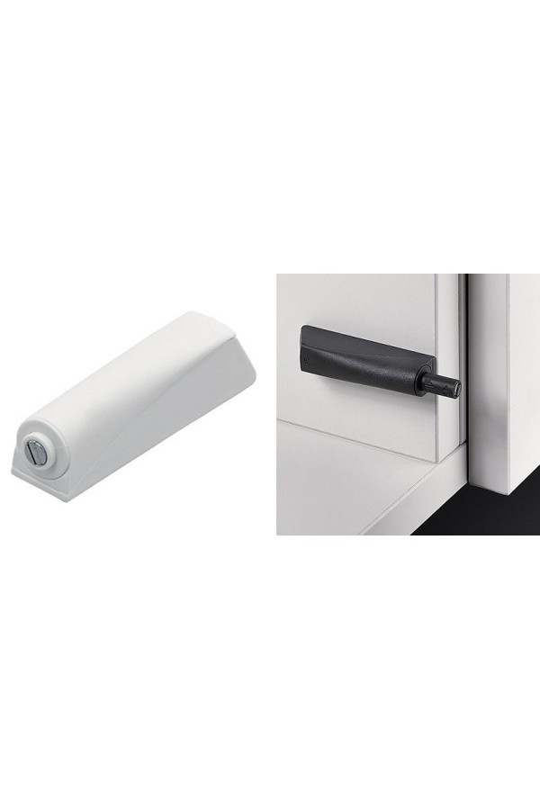 Механизм Push to open magnet для петель под прикручивание длинный ход светло-серый 9089605 Hettich