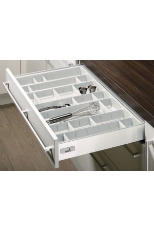 Лоток для столовых приборов OrgaTray 590 для ящиков InnoTech Atira 900*470мм белый 9194904 Hettich
