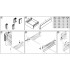 Комплект адаптеров TopSide 144мм для ящиков InnoTech Atira темно-серый 9194657 Hettich