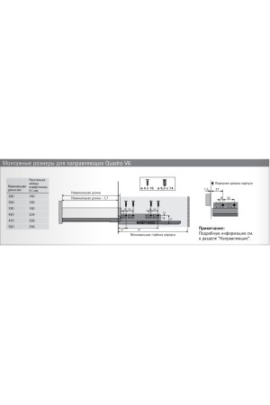 Выдвижной ящик InnoTech Atira 54*470мм белый 9245476 Hettich