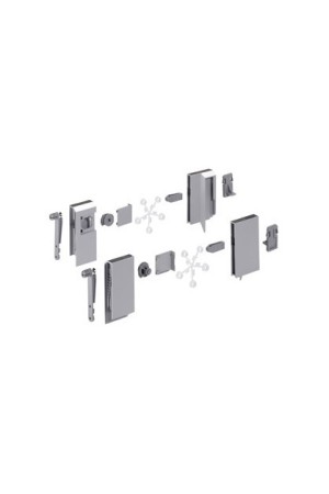 Комплект адаптеров DesignSide 144мм для ящиков InnoTech Atira серый 9196317 Hettich