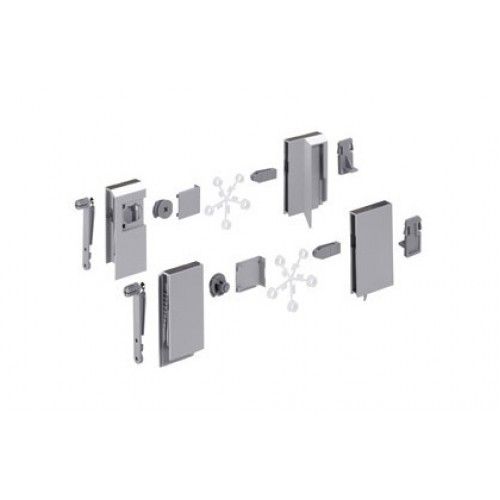 Комплект адаптеров DesignSide 144мм для ящиков InnoTech Atira серый 9196317 Hettich