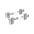 Комплект адаптеров DesignSide 144мм для ящиков InnoTech Atira серый 9196317 Hettich