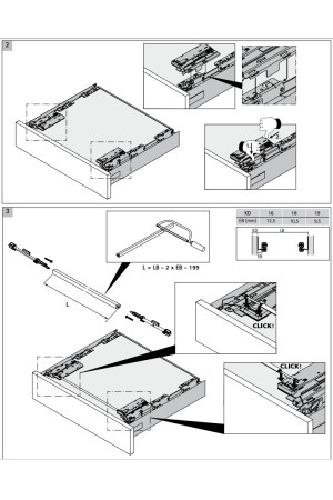 Механизм открывания Push to open Silent на 20кг для Innotech Atira 9240162 Hettich