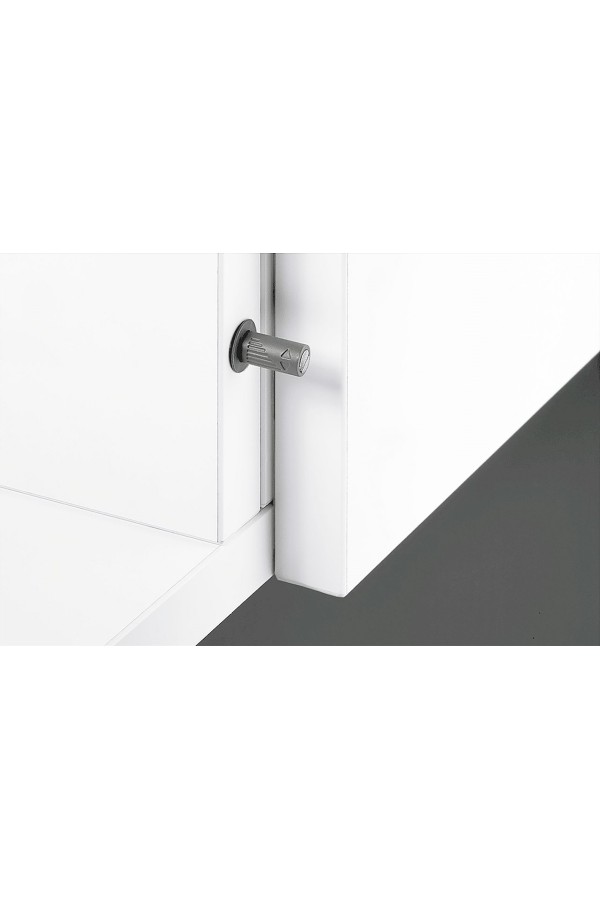 Механизм Push to open magnet для петель под запрессовку длинный ход светло-серый 9089607 Hettich