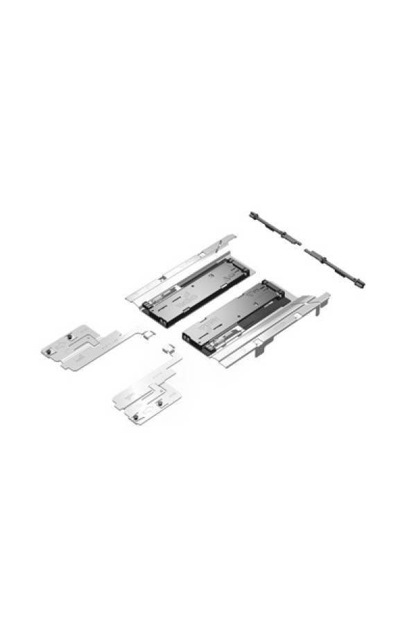 Механизм Push-to-Open Silent с нагрузкой до 20кг для ящиков ArciTech 9241049 Hettich