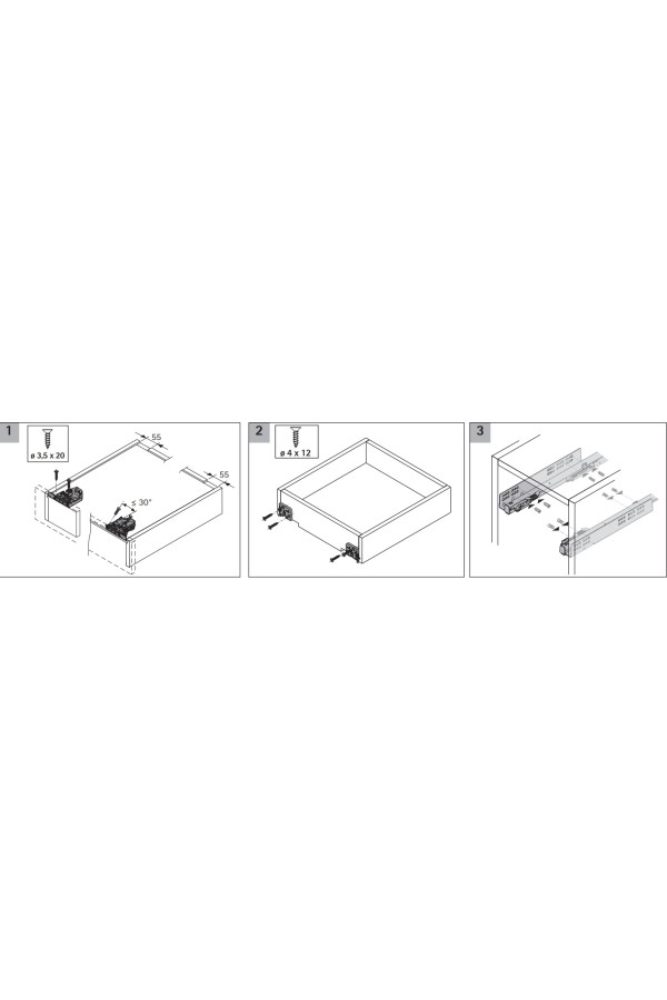 Механизмы регулировки наклона для направляющих Quadro 4DV6 9247529 Hettich
