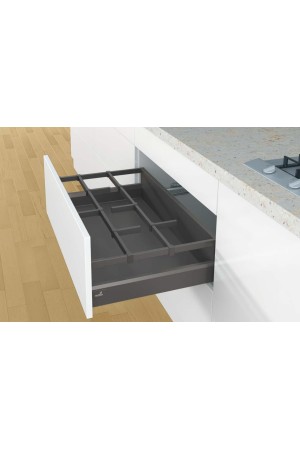 Поперечный релинг OrgaStore 410 для ящиков InnoTech Atira 600мм антрацит 9194608 Hettich
