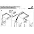 Дизайн-профиль для ящиков InnoTech Atira 470мм под хром 9240699 Hettich